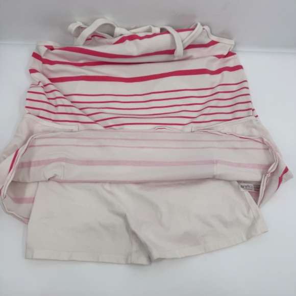 FP Movement Free People Dress Women Medium Hot Shot Striped Print Midi Cotton - Picture 7 of 13